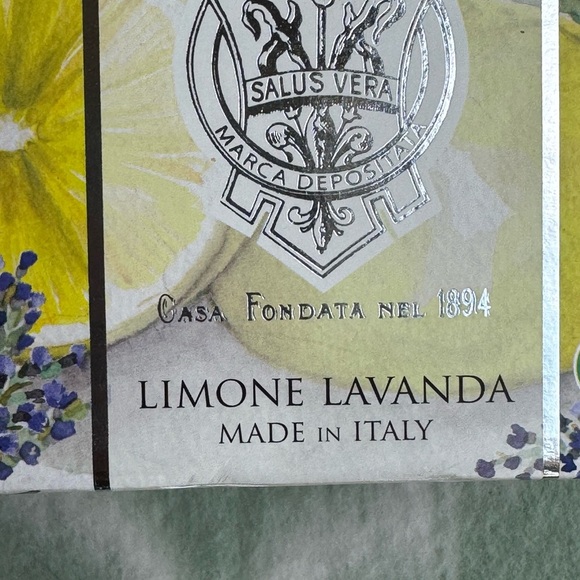 NWT La Fiorentina Limone Lavanda Hand Soap made in Italy - Vibrant Yellow Green - Picture 5 of 7